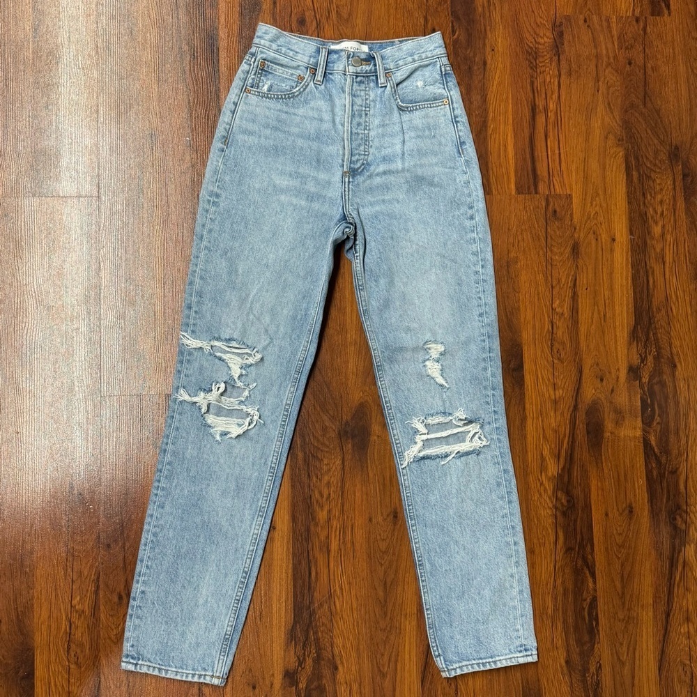 Denim Forum BF High Rise Loose Jeans Size 23